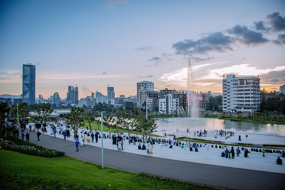 Scenic view of Addis Ababa, Ethiopia